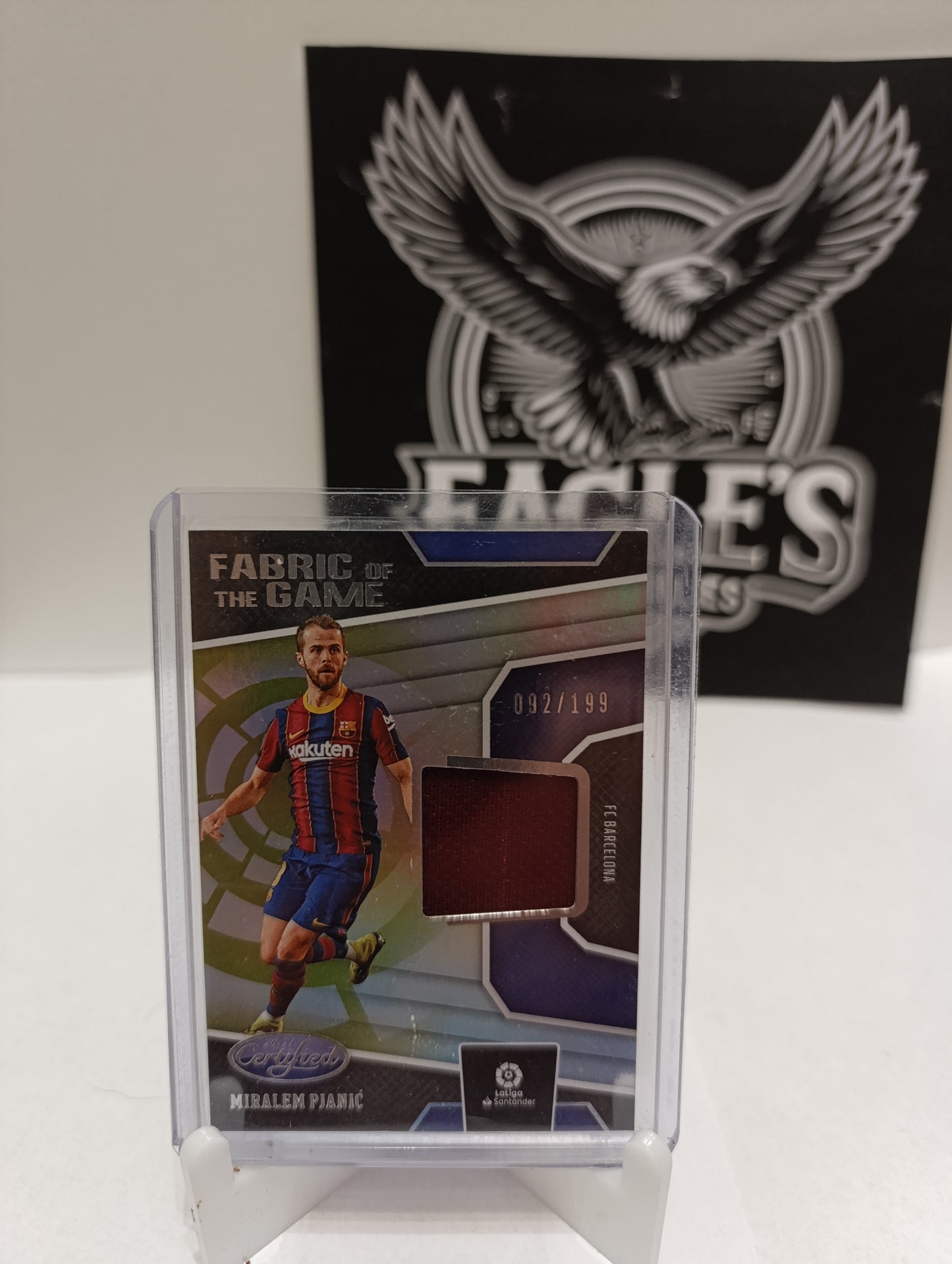 Fabric of the game Miralem Pjanic /199 patch