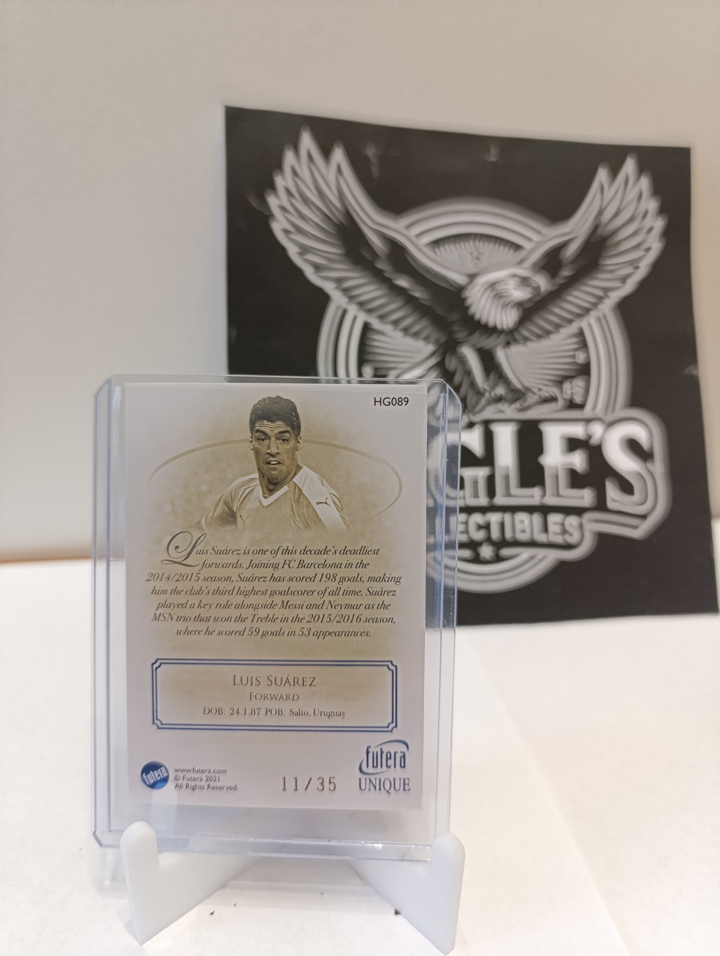 Futera Luis Suarez /35