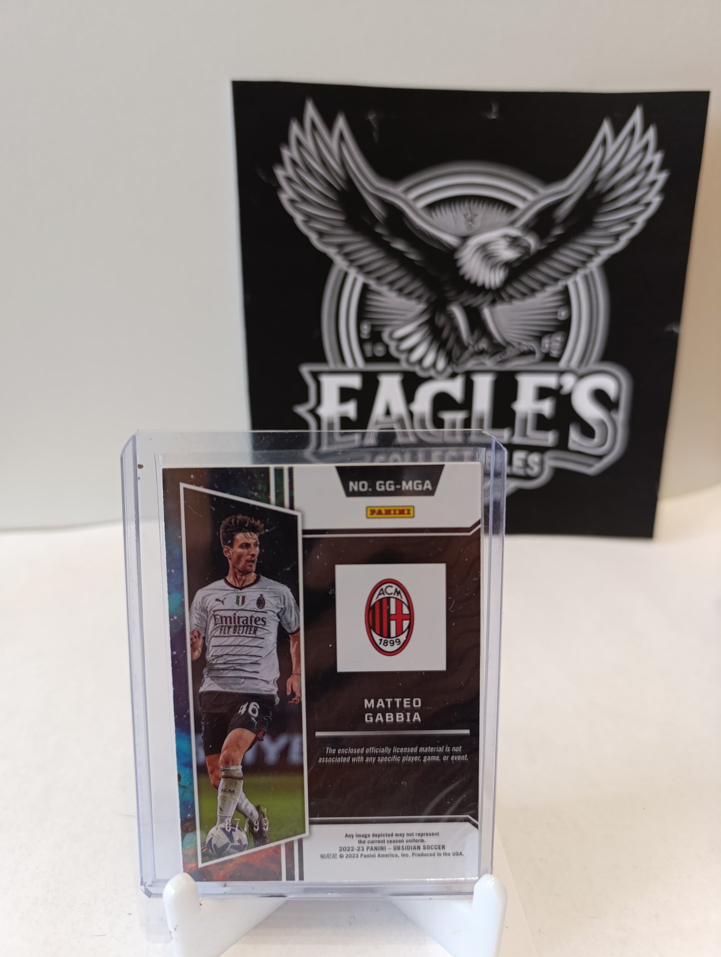 Obsidian Matteo Gabbia /99 patch