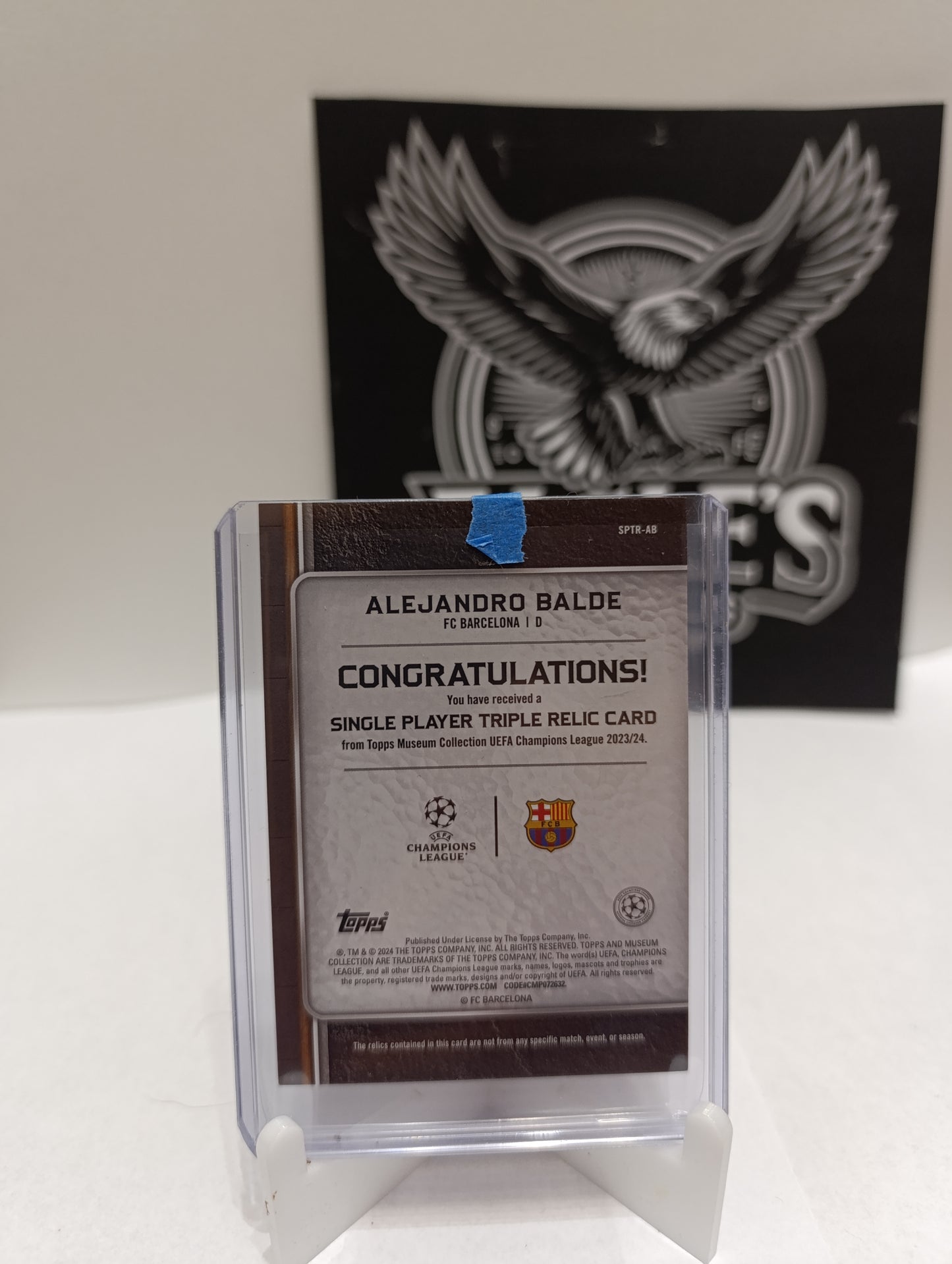 Museums Alejandro Balde /75 patch