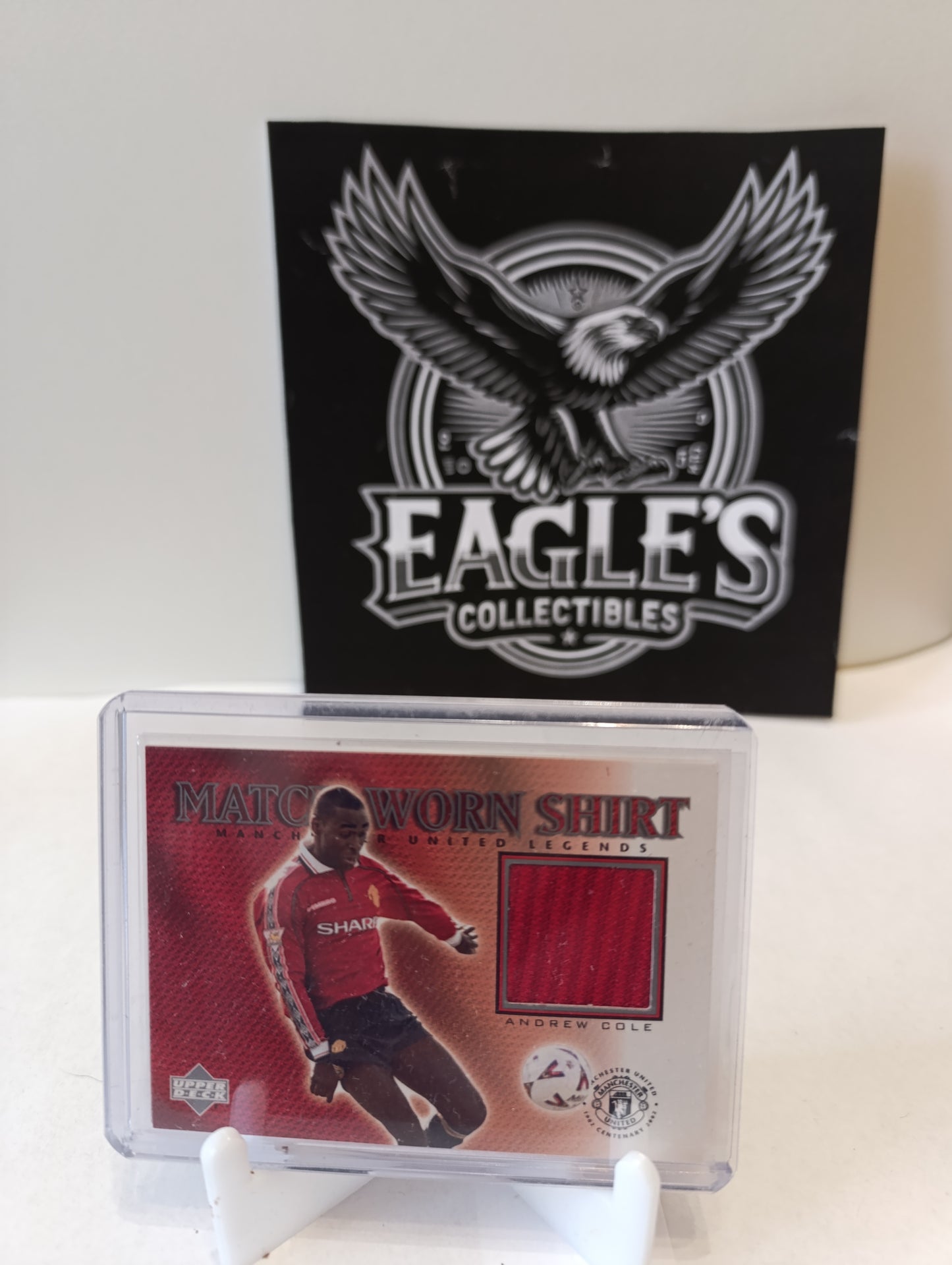 Upper Deck Andrew Cole patch