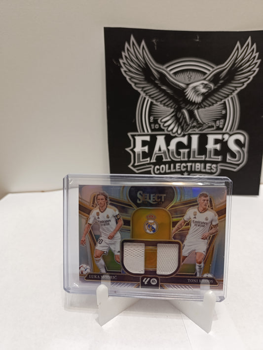 Panini select Luka Modric&Toni Kroos dual patch