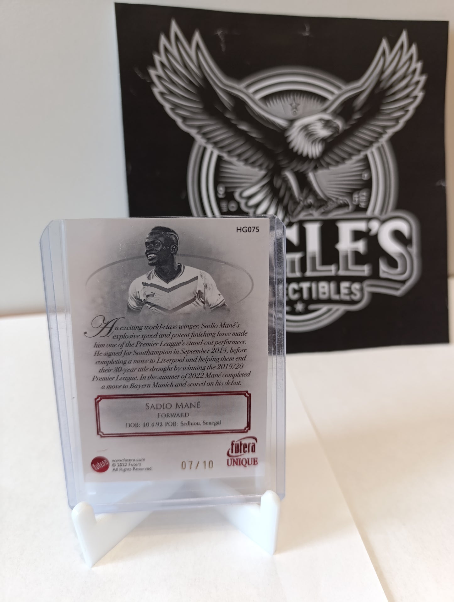 Futera Sadio Mane /10