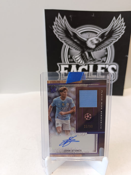 Museums John Stones /99 au patch