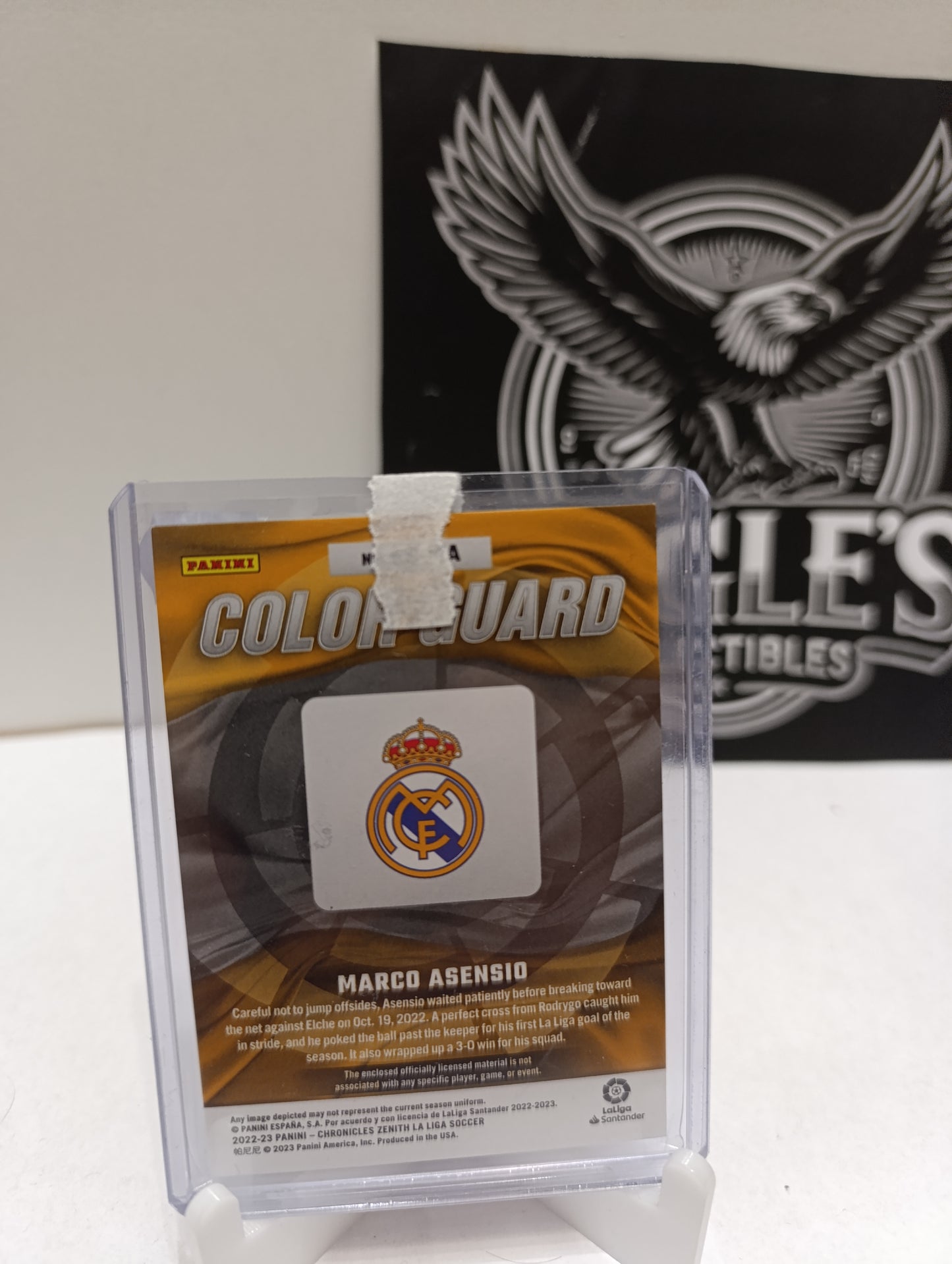 Color guard Marco Asensio /10 patch