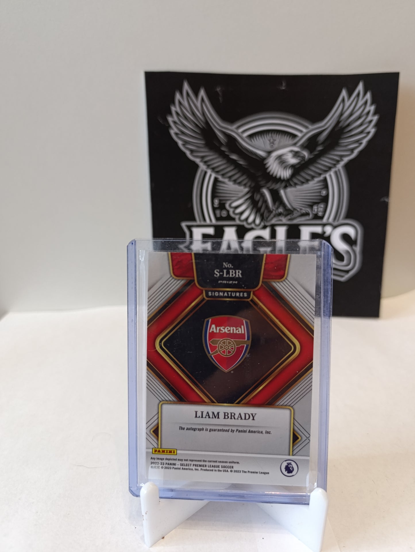 Select Liam Brady auto