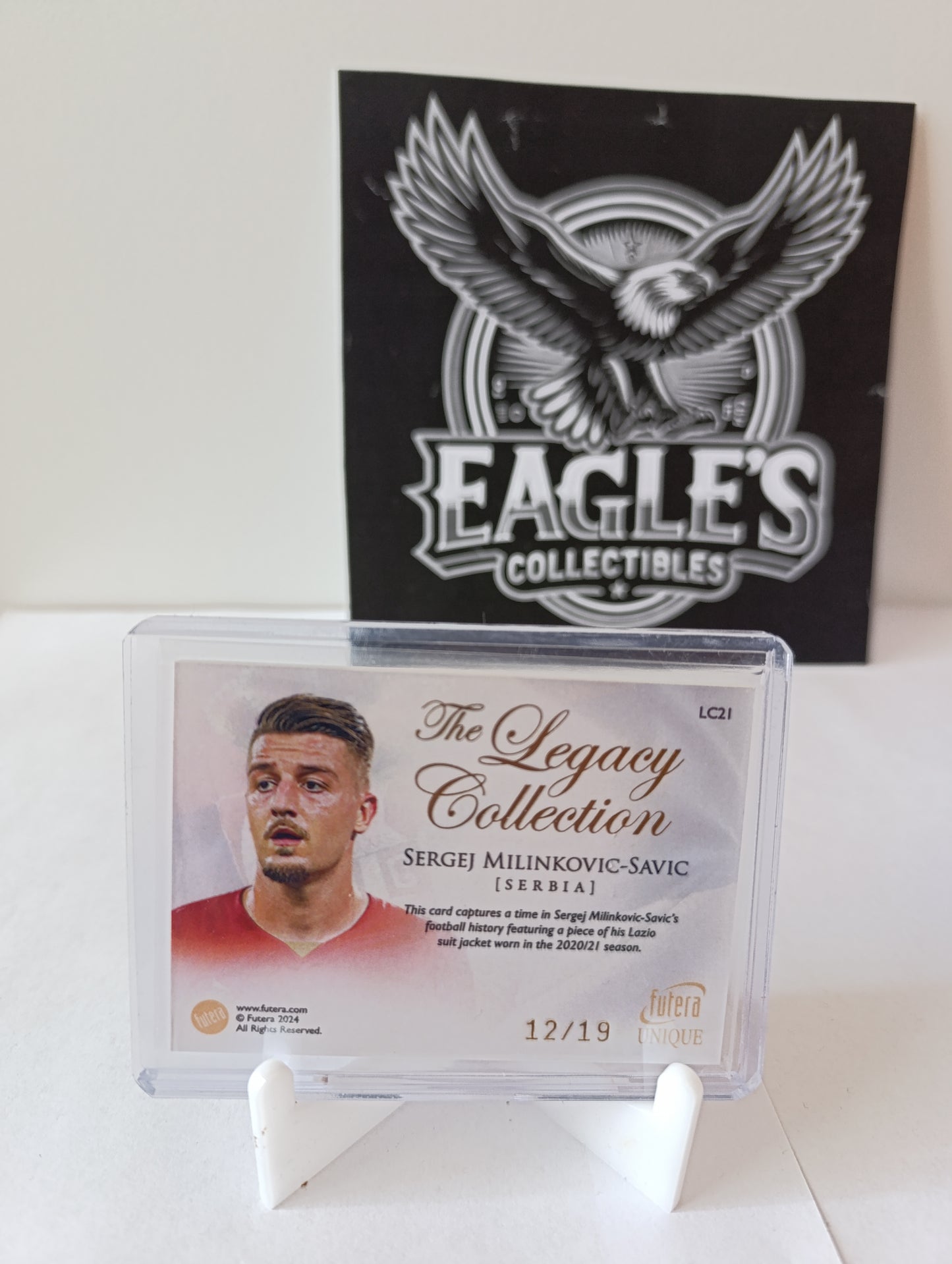 Futera Milinkovic Savic patch