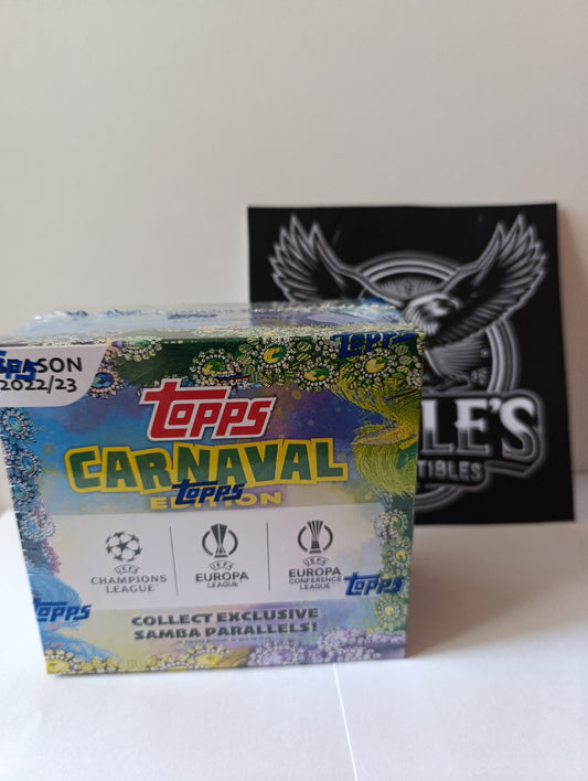 TOPPS 2022-23 UEFA Carnaval Edition Hobby Box