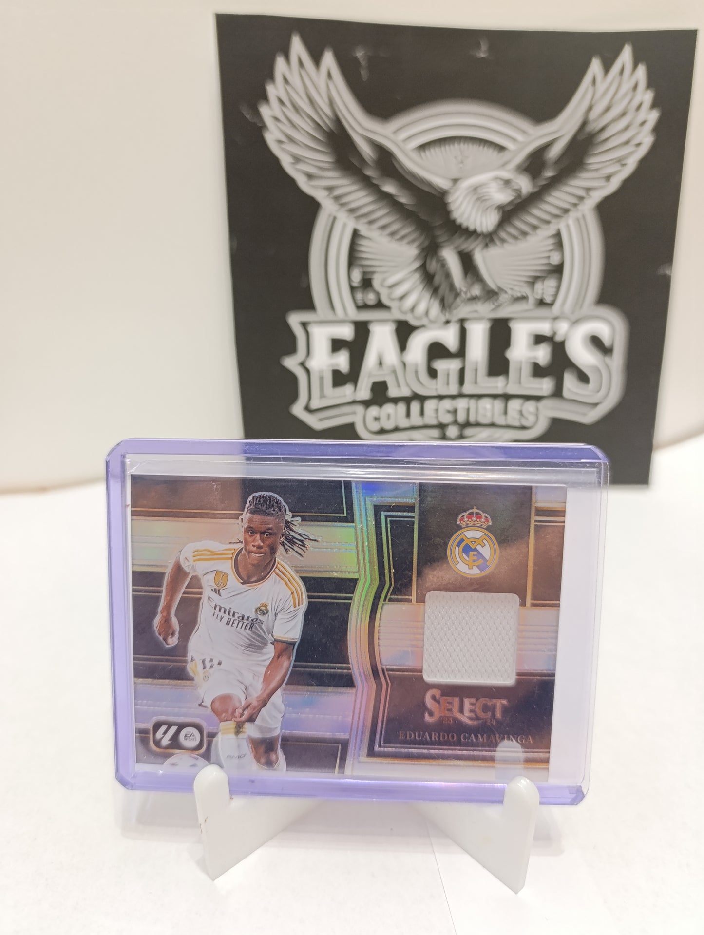 Panini select Eduardo Camavinga patch